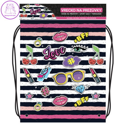 Kapsa na přezůvky s potiskem - Seria 4 - Love Fashion