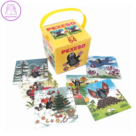 Pexeso v boxu Akim - Krtek 1