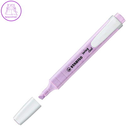 Zvýrazňovač STABILO swing cool Pastel Edition fialový