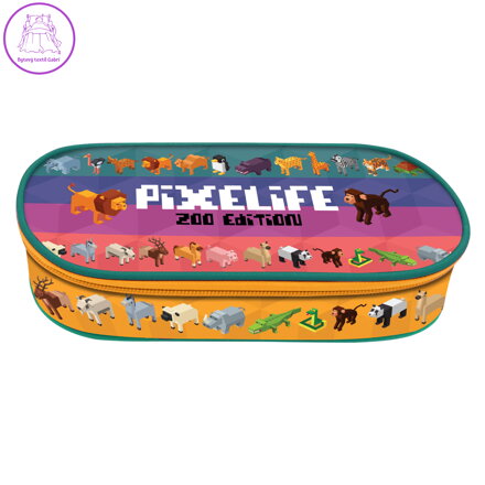 Penál JUNIOR S8 - Pixelife Zoo Edition