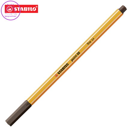 Liner STABILO point 88 žluto hnědý