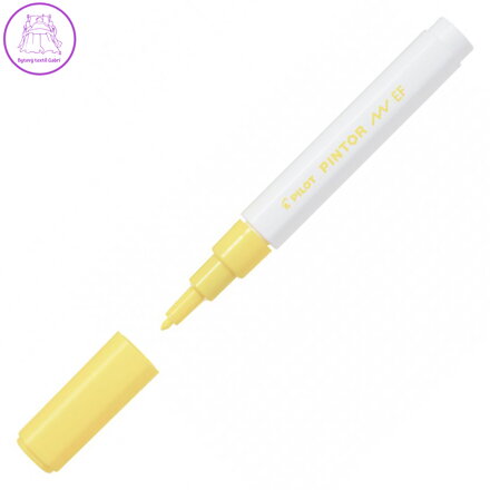Pintor, PO, Extra Fine, akrylový popisovač žlutá