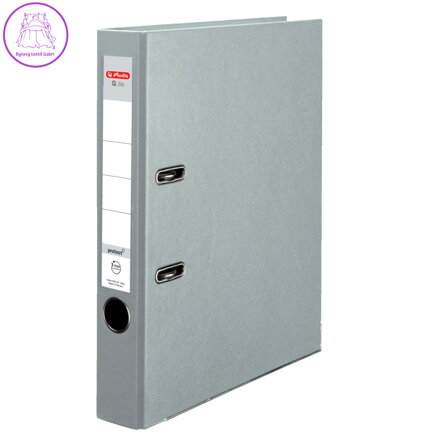 Pořadač pákový Herlitz A4 50 mm šedý