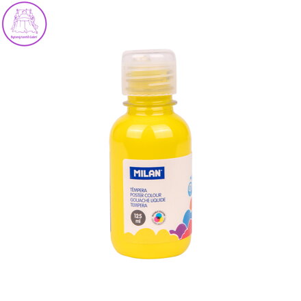 Barva temperová 125ml žlutá