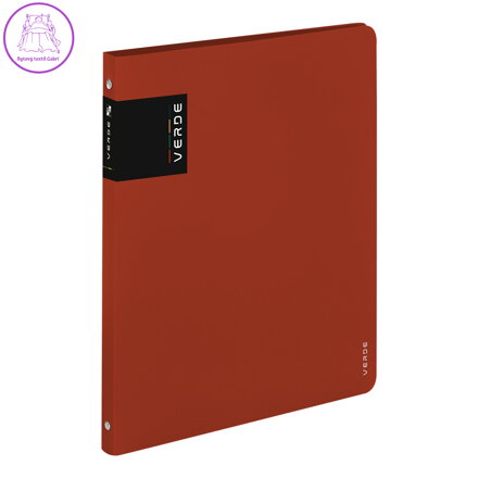 Pořadač PP A4 4kr. VERDE cihlová