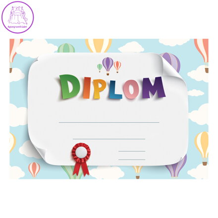 Diplom A4 - dětský