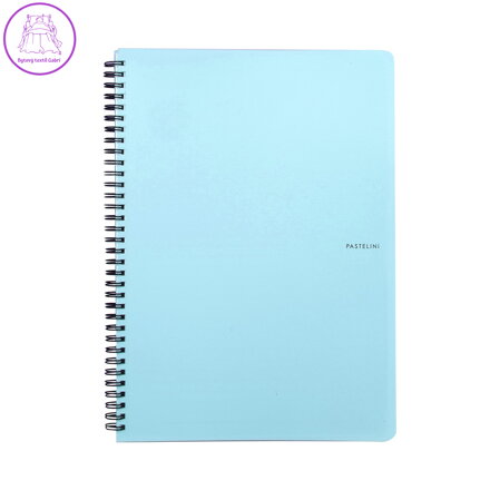Spirálový blok PP PASTELINI A4 / 70 listů, modrý