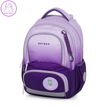 Školní batoh OXY NEXT Ombre Purple