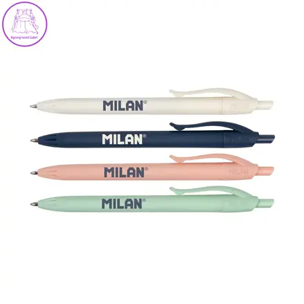 Pero kuličkové MILAN P1 Touch 1,0 mm - modrá náplň (mix /cena 1ks)