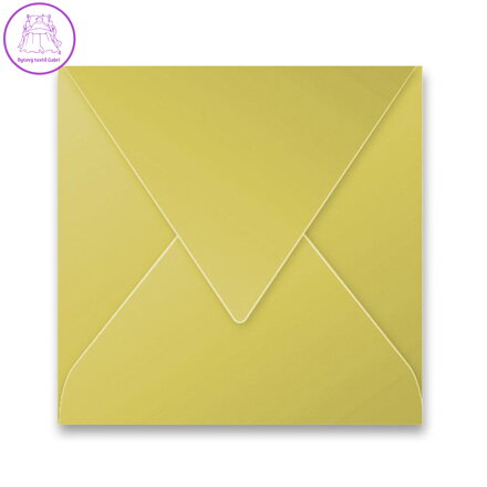 Obálka CF - 165x165 mm, zlatá 120g (20ks)