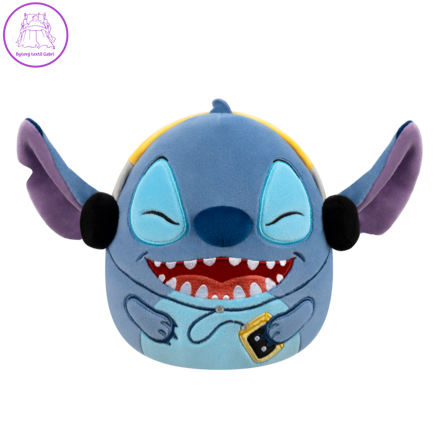 SQUISHMALLOWS Disney Stitch se sluchátky, 25 cm