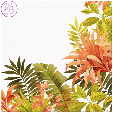 Ubrousky PAW L 33x33cm Exotic Frame