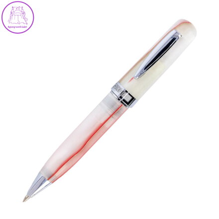 Pero kuličkové ONLINE Bohemia Art White - černá náplň