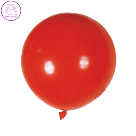 Balón MAXI XXXL 70 cm, červený /1ks/