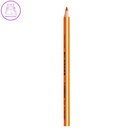 Pastelka trojhranná STABILO Trio hrubá, oranžová