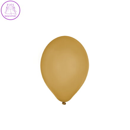 Balón M 25 cm, zlatý /10 ks/