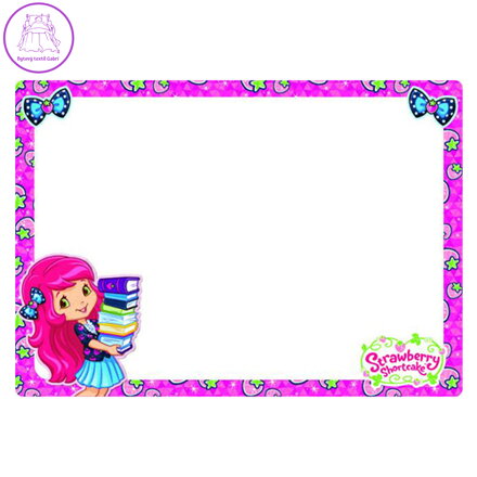 Stíratelná tabulka A4 Akim - Strawbery 3