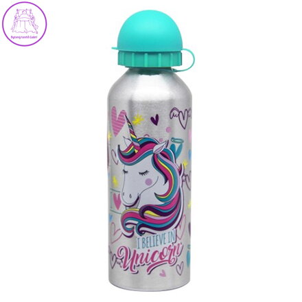 Láhev hliníková Alu Flow 500 ml, Unicorn