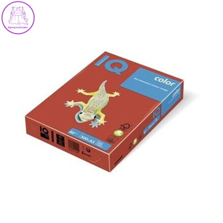 Kopírovací papír A3 IQ 80g color korálově červený