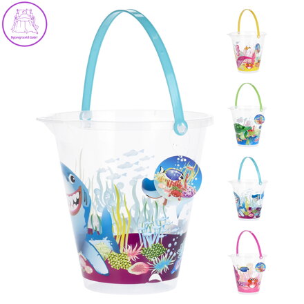 Plážový kbelík s potiskem (4 motivy)