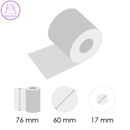 Kotoučky SOLO KRPAROLLS 76/60/17 (1ks)