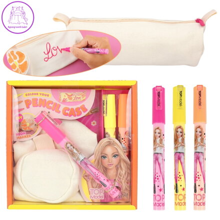 Kreativní sada Top Model - omaluj si svůj penál