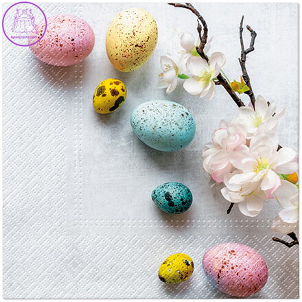 Ubrousky PAW L 33x33cm Easter Corner