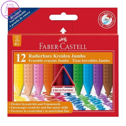 Voskovky Faber-Castell Grip Jumbo 12 barev