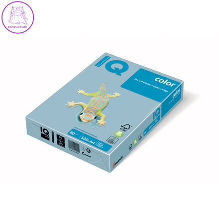 Kopírovací papír A4 IQ 80g color ledově-modrý