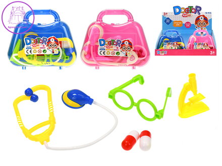 Doktorský set v kufříku 2barvy 10ks v DBX