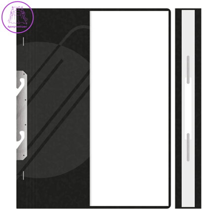 Rychlovazač A4 RZP - závěsný poloviční, PŘESPÁN - černý