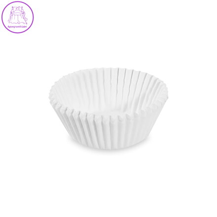 Cukr. košíčky bílé průměr 34 mm, výška 20 mm / 1000ks /