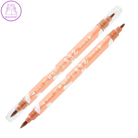Popisovač M&G Miffy Marker 1 mm oboustranný, oranžový