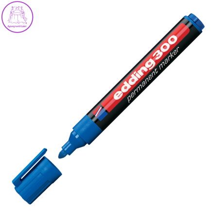 Permanentní popisovač Edding 300 modrý
