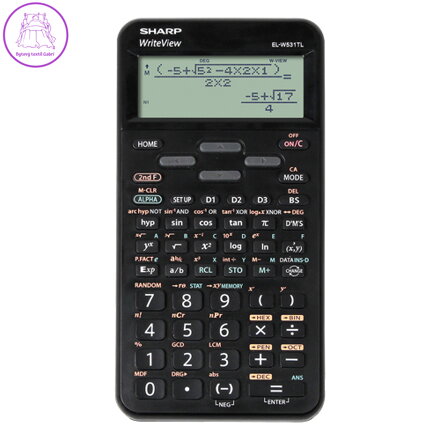 Kalkulačka vědecká 420 funkcií Sharp ELW531TLBBK
