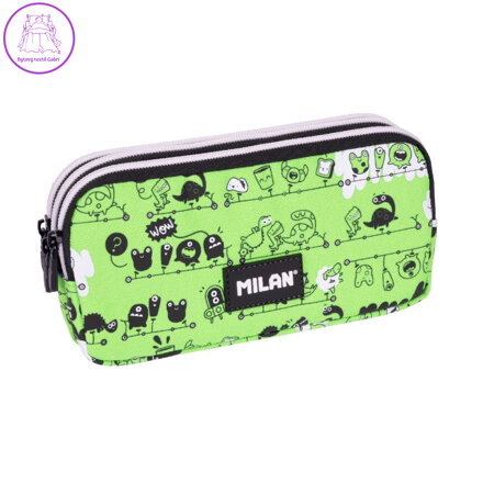 Pouzdro na pera MILAN 3-zipové, série Tandem 2