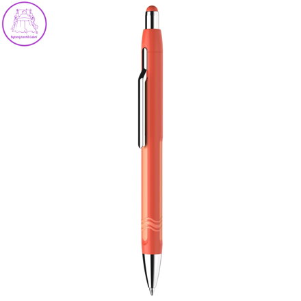 Pero kuličkové Schneider Epsilon XB Orange - modrá náplň