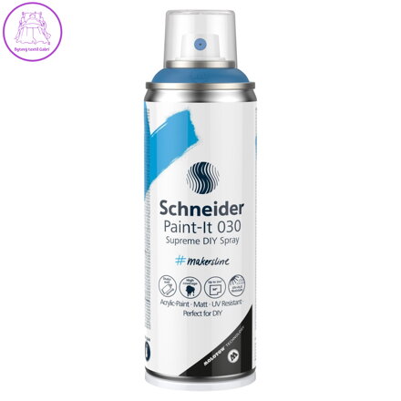 Akrylový sprej Schneider Paint-It 030 - ocelově modrá