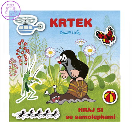 Kreatívni sešit Akim - Hraj si se samolepkami Krtek