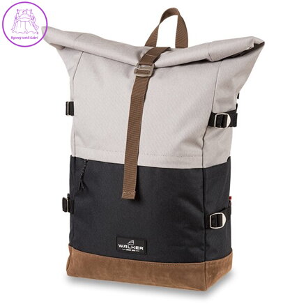 Batoh Walker Roll-up Two Light Grey / Anthracite