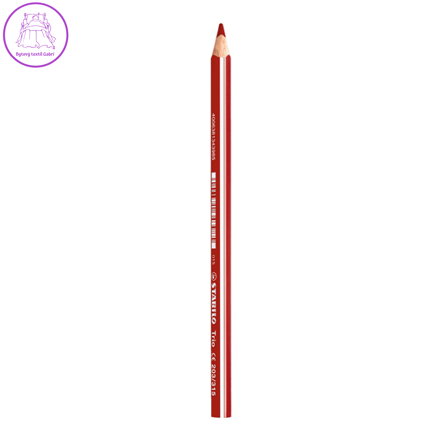 Pastelka trojhranná STABILO Trio silná, třešňově červená