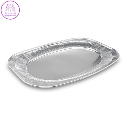 Podnos (ALU) oválný 55 x 36 cm [10 ks]