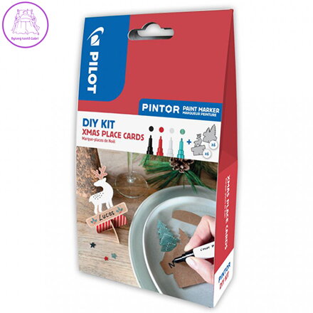 Pintor, PO, Fine, sada 4 ks/ XMAS jmenovky 12 ks