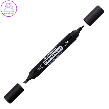 Popisovač CENTROPEN 1666 oboustranný - černý