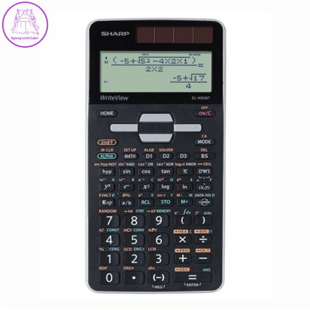 Kalkulačka vědecká 640 funkcí Sharp ELW506TGY