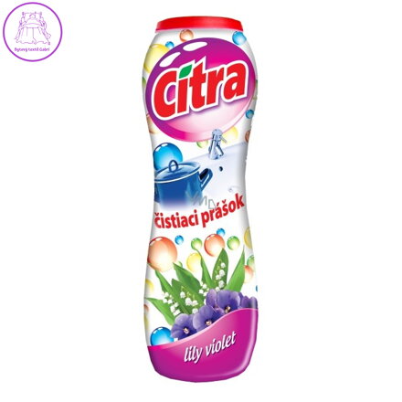 Citra Lilly Violet čistící písek na nádobí 400g