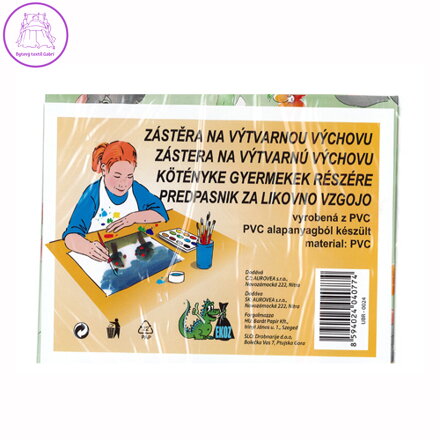 Zástěra na výtvarnou výchovu