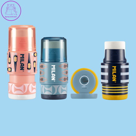 Guma 430 + struhadlo na 2 tužky MILAN COMPACT