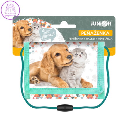 Dětská textilní peněženka - Seria 6 - Best Friends