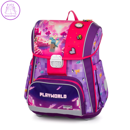 Školní batoh PREMIUM Playworld Girl